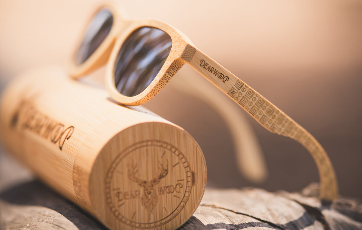 Lentes de Sol de Madera
