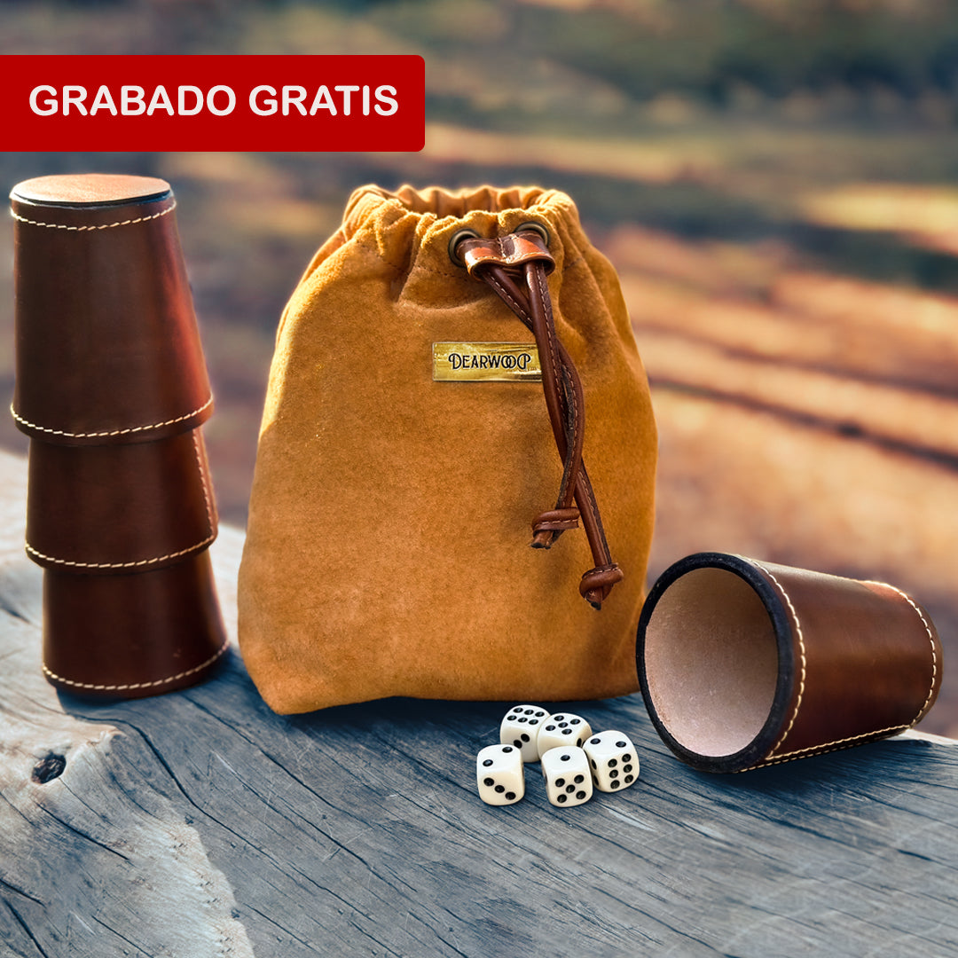 Juego de Cachos Marrón