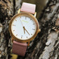 reloj de madera dearwood rose petal zoom