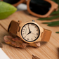 Reloj de madera Sagano Dearwood vista frontal