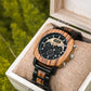 Reloj de Madera Everest Dearwood imagen frontal