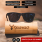 Lentes de sol de madera Alma nocturna Dearwood