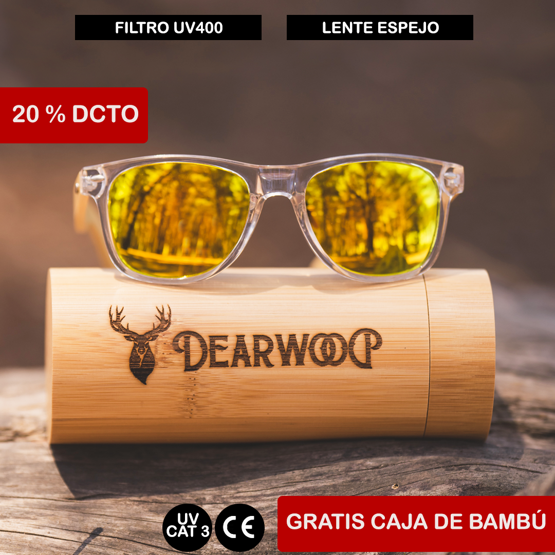 Lentes de Sol De Madera Crepúsculos Amanecer Dearwood