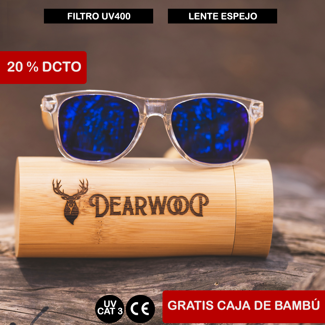 Lentes de Sol De Madera Crepúsculos Anochecer Dearwood