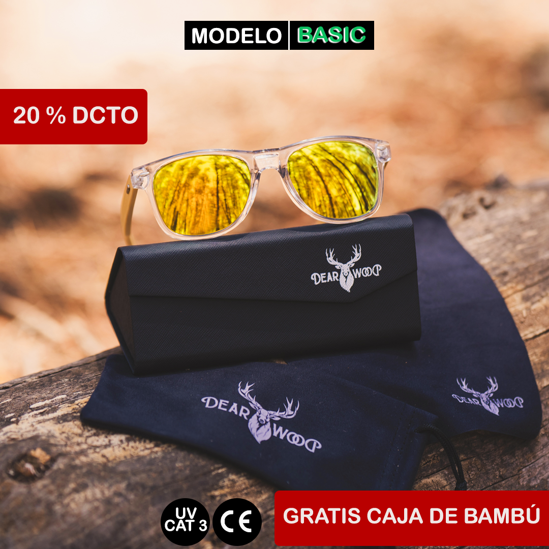 Lentes de Sol De Madera Crepúsculos Amanecer Dearwood