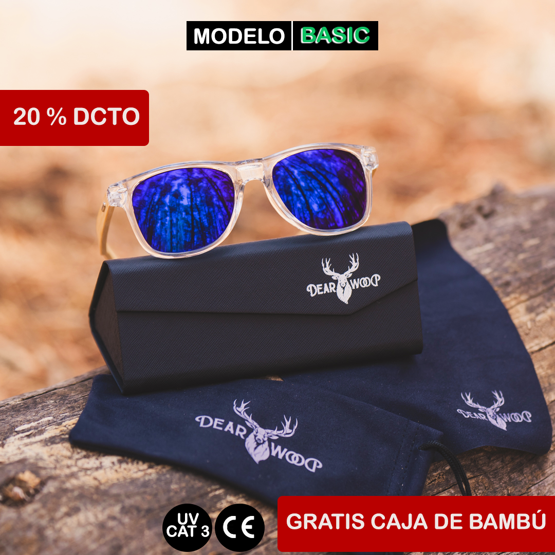 Lentes de Sol De Madera Crepúsculos Anochecer Dearwood