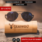 Lentes de sol de madera Maverick Black Dearwood