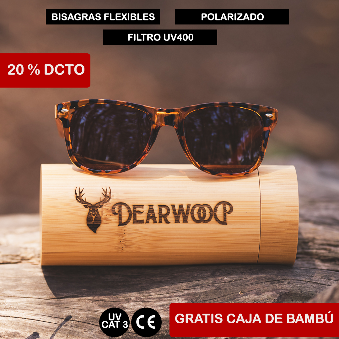 Lentes de sol de madera Serengueti Brown Dearwood