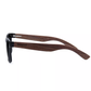 Lentes de sol de Madera Sunset Black polarizado Dearwood vista lateral