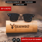 Lente de sol de Madera Urban Club Black polarizado Dearwood