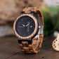 Reloj de madera Orbita lunar Dearwood