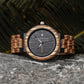 Reloj de madera Orbita lunar Dearwood