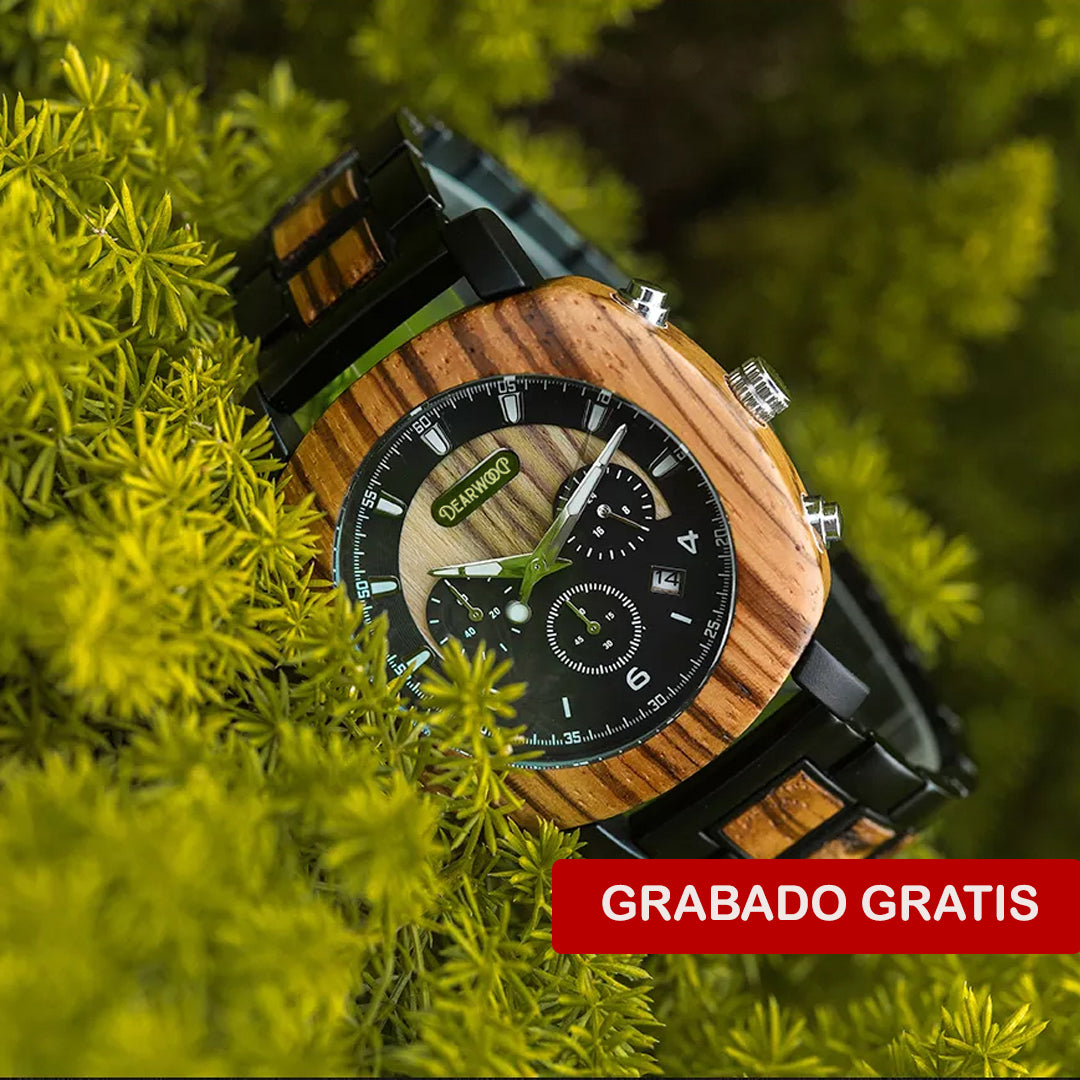 Reloj de Madera Everest Dearwood