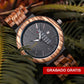 Reloj de madera Orbita lunar Dearwood